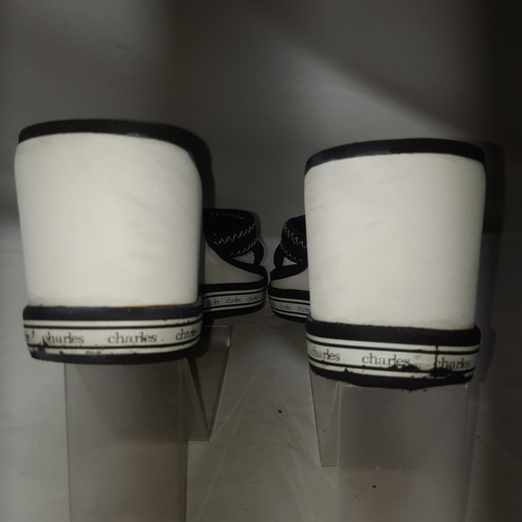 Charles David Neoprene wedge heel Sandals READ see measurements 8.5? - Picture 6 of 11